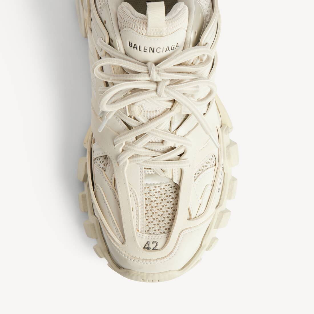 R.M God Patch white Balenciaga Track