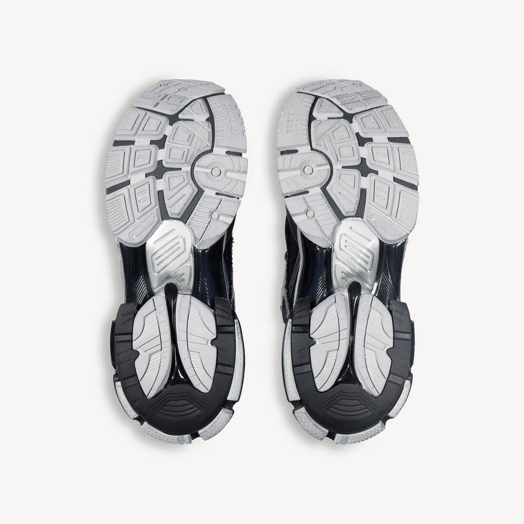 R.M God Patch Black and silver Balenciaga Runners