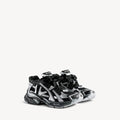 R.M God Patch Black and silver Balenciaga Runners