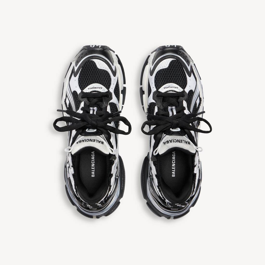 R.M God Patch white Balenciaga Runners