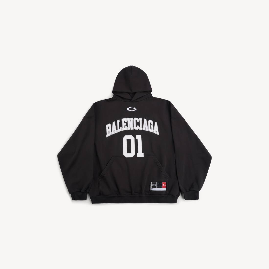 R.M balenciaga bball hoodie