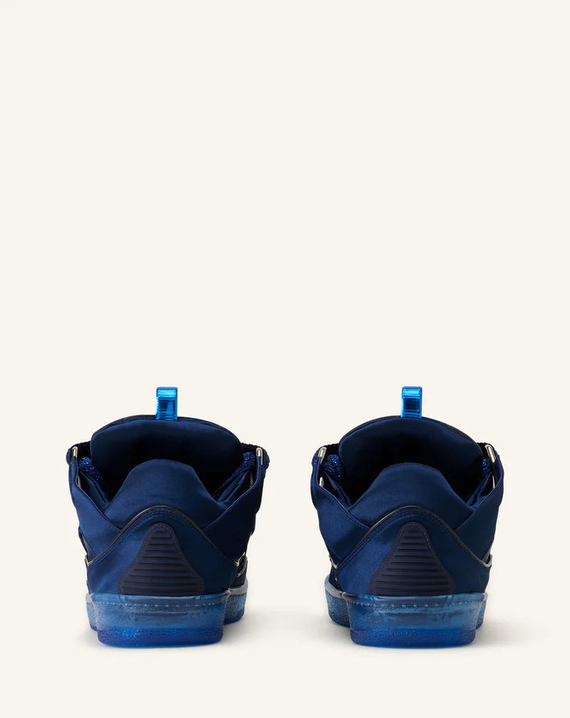 R.M God Patch Blue Lanvin Curb sneakers