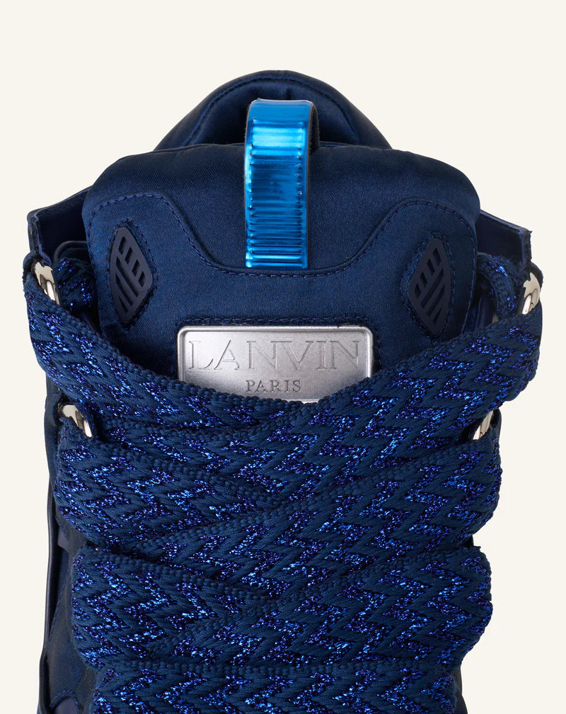 R.M God Patch Blue Lanvin Curb sneakers