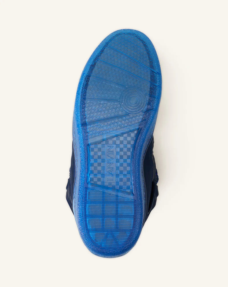 R.M God Patch Blue Lanvin Curb sneakers