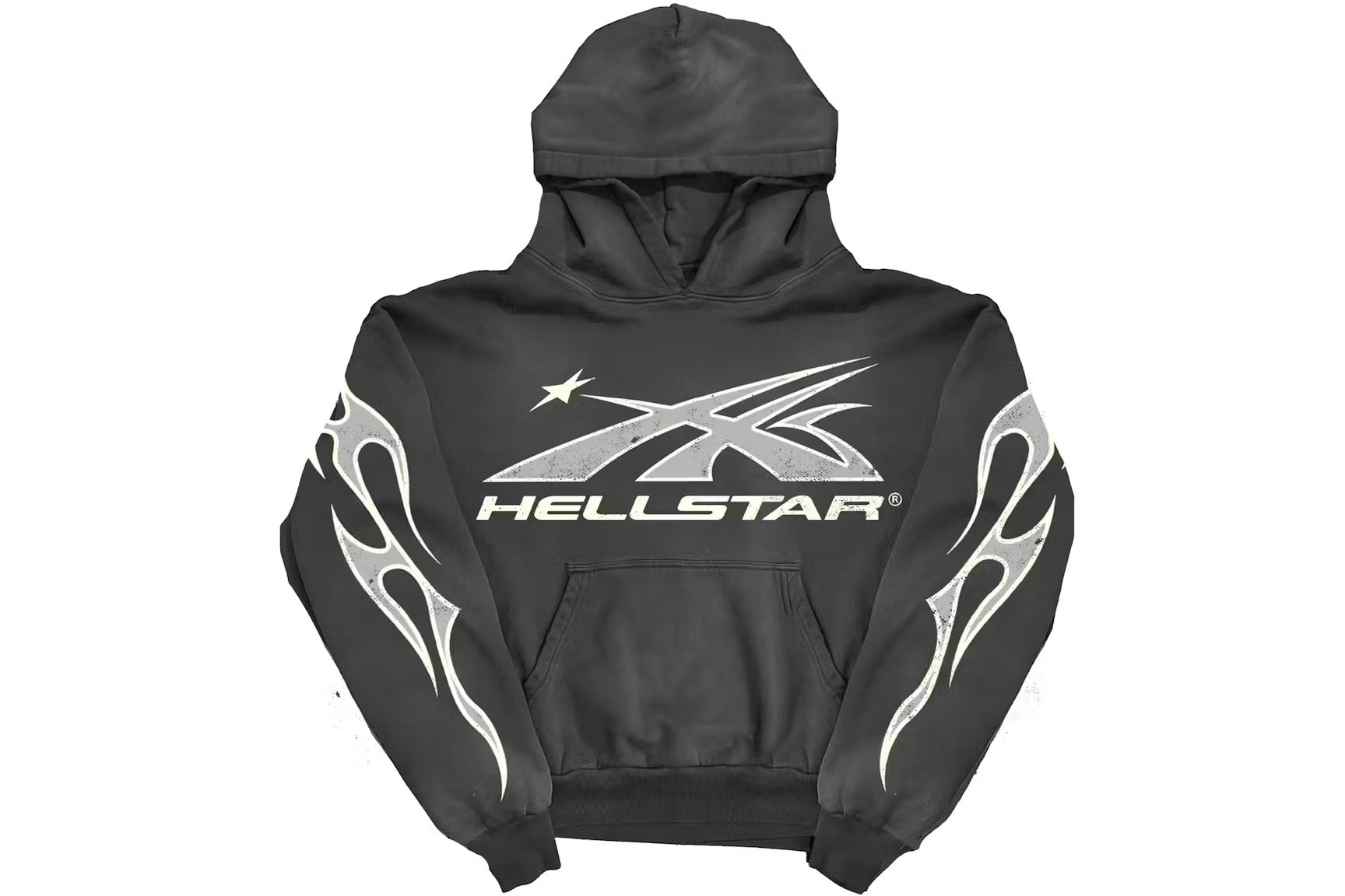 R.M Hellstar flame hoodie