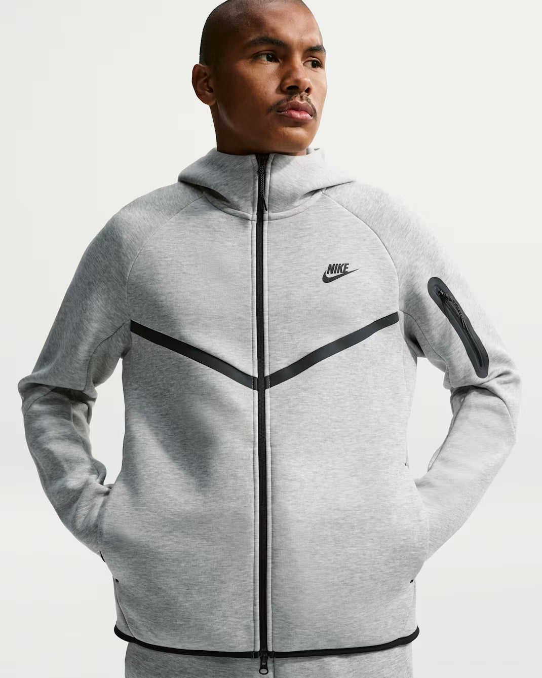 R.M Dark Grey Nike tech hoodie