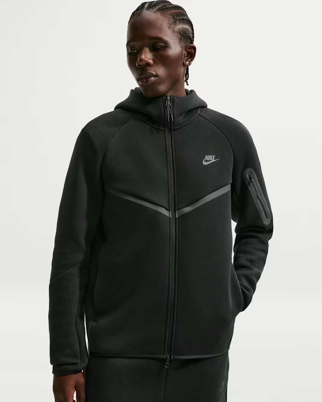 R.M Black Nike tech hoodie