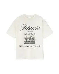 R.M White 'heaven on earth' Rhude Tee