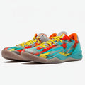 Colorful sneakers with 'Venice Beach' text on a white background