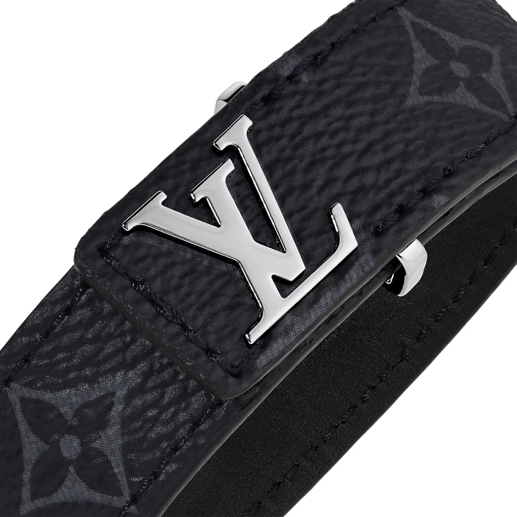 Black LV slim bracelet