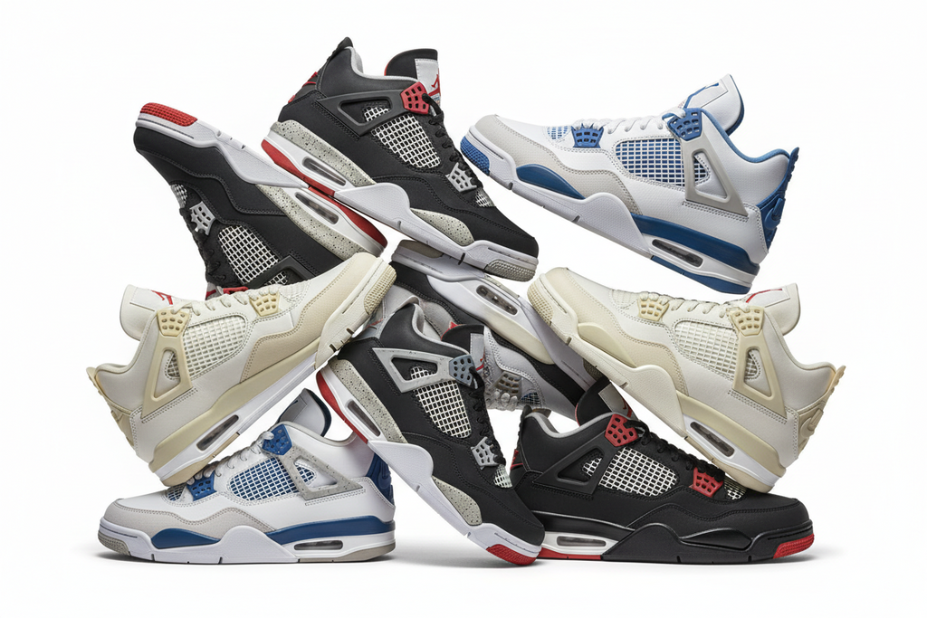 R.M god patch JORDAN 4's
